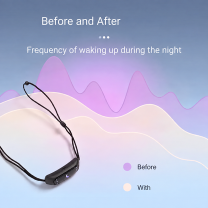 🌙 Quieter Nights Start Here — Smart Snoring Detection Device