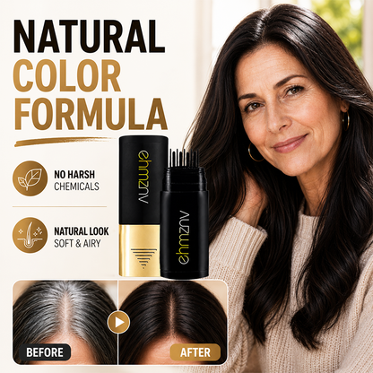 🔥 50% OFF | Dunavero™ 2-in-1 Grey Root Touch-Up Comb – Quick, Even Coverage