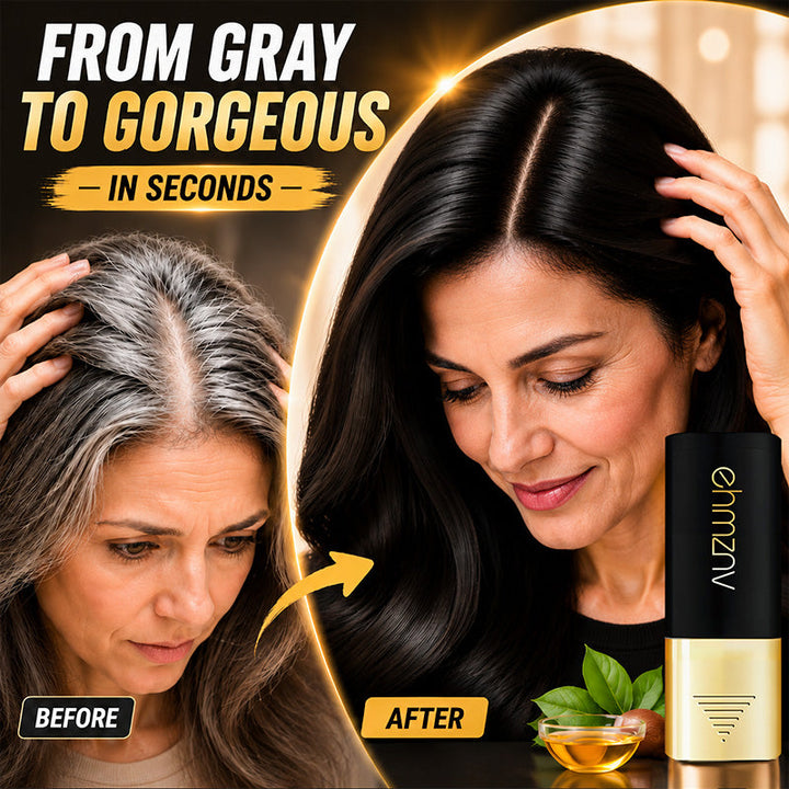 🔥 50% OFF | Dunavero™ 2-in-1 Grey Root Touch-Up Comb – Quick, Even Coverage