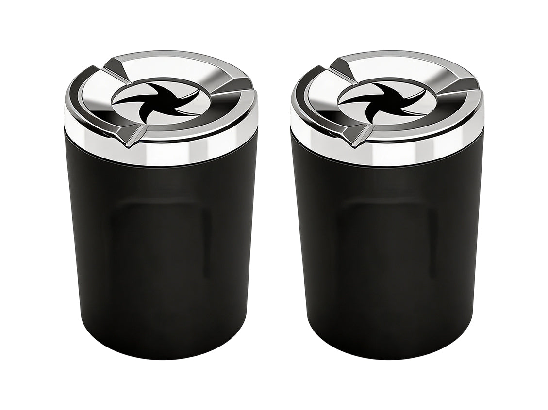 Rotating Car Ashtray with Ceramic Inner Liner