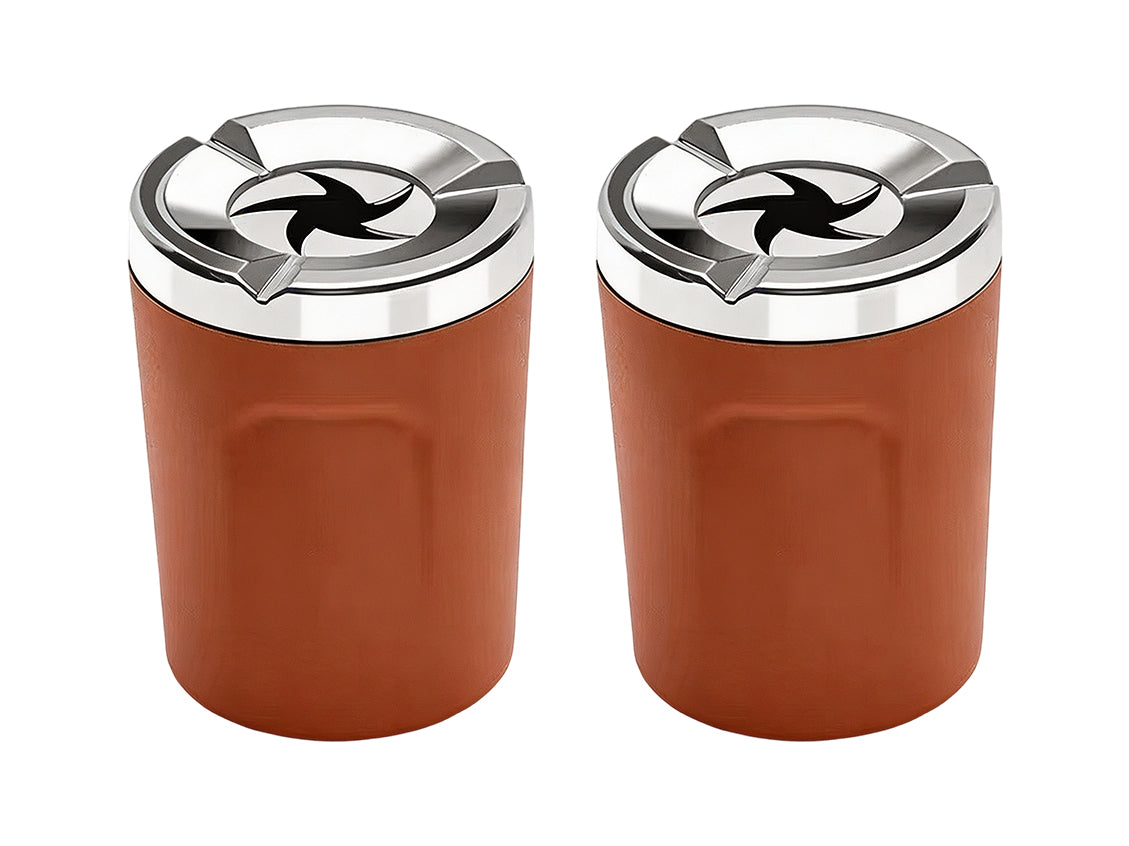 Rotating Car Ashtray with Ceramic Inner Liner