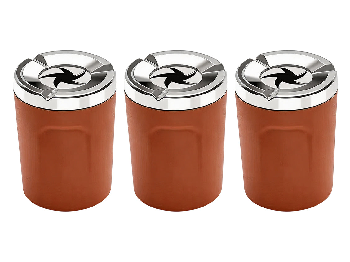Rotating Car Ashtray with Ceramic Inner Liner