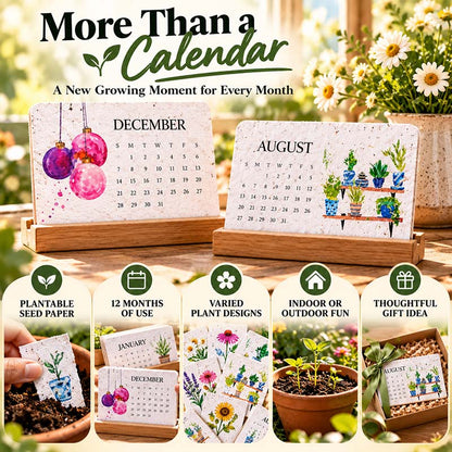 🌱 2027 Plantable Calendar – Use It. Plant It. Watch It Grow.🌱