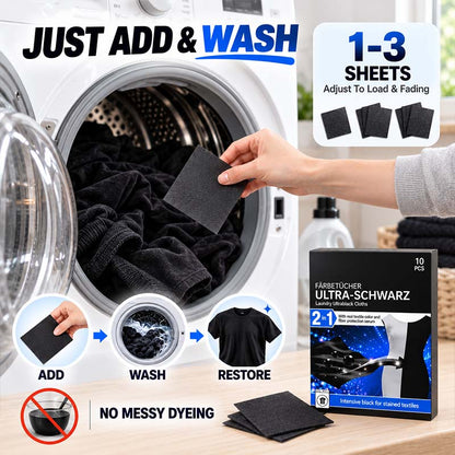 Refresh Faded Black Clothes in Every Wash