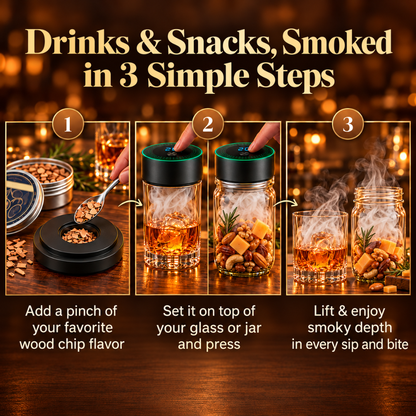 🔥 EmberMist™ Electric Smoke Infuser Kit💨