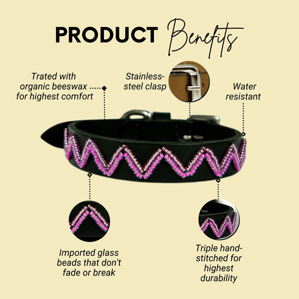 Vera Sambboho dog collar (new Eko collection)