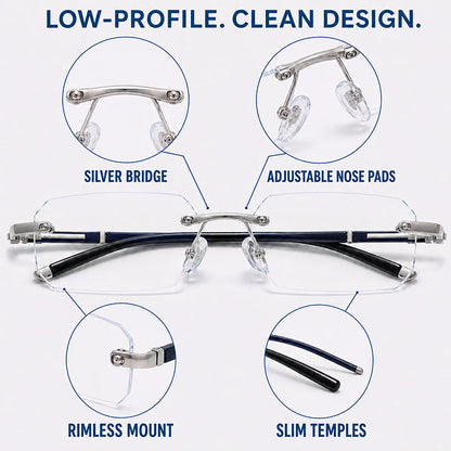 Smart Auto-Focus Reading Glasses | Crystal Clear Vision for Seniors 👓❤️