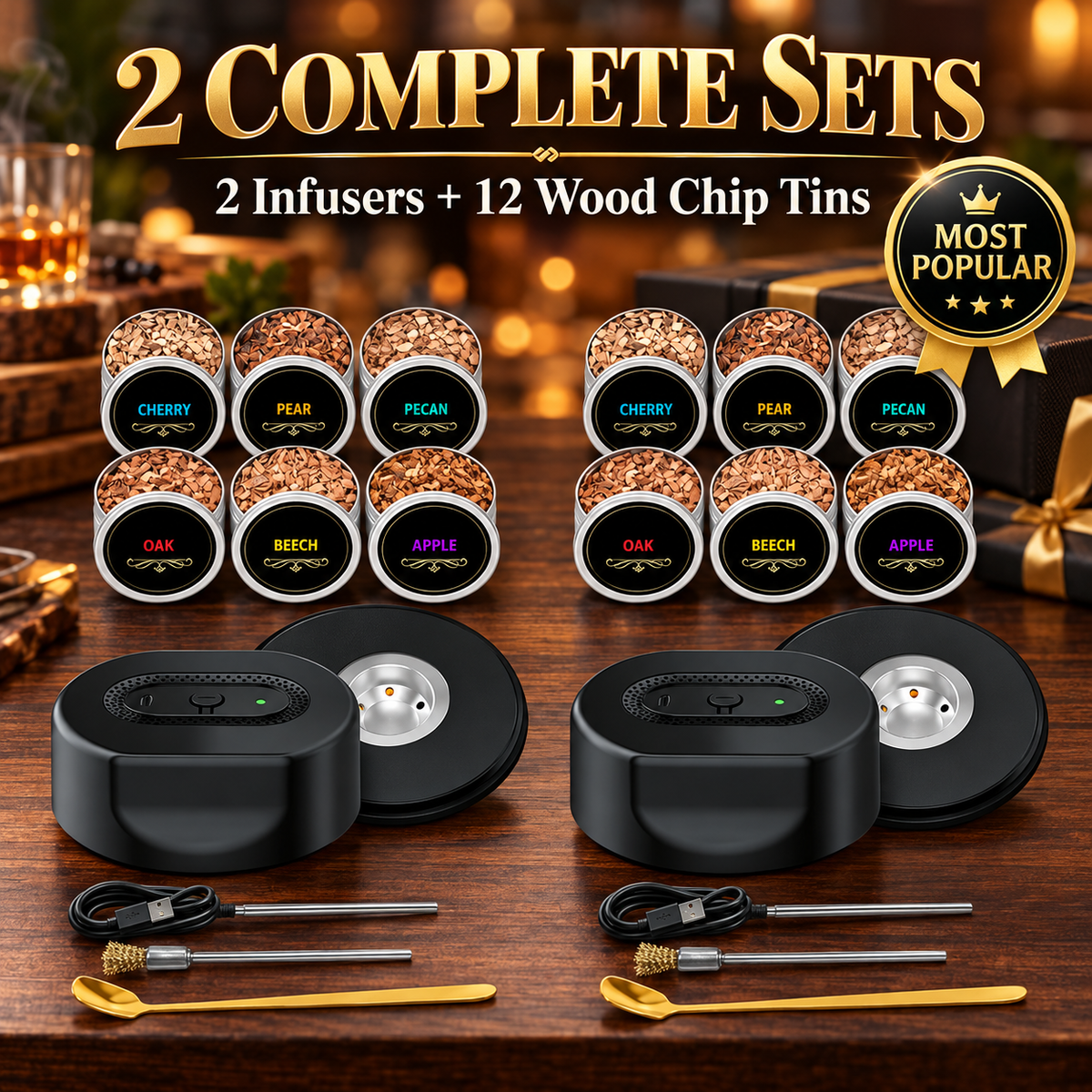 🔥 EmberMist™ Electric Smoke Infuser Kit💨