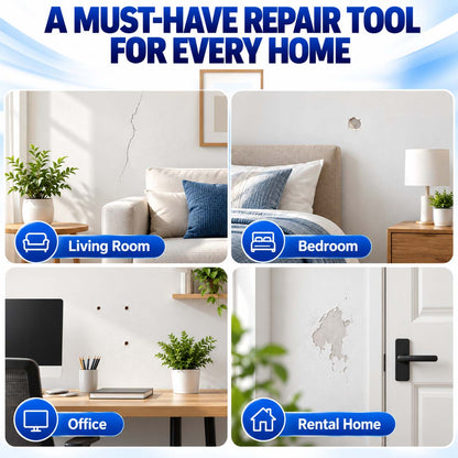 Fix Nail Holes, Small Cracks &Chips-Without the Mess🧱 ✨
