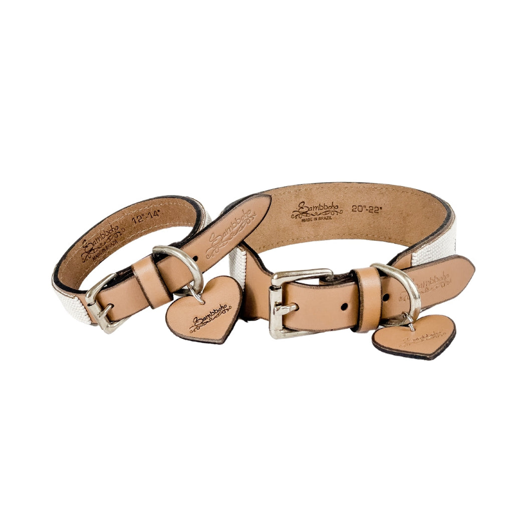 Forever Sambboho dog collar (wedding collection)