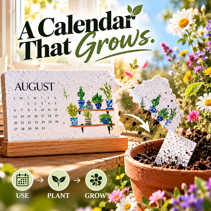 🌱 2027 Plantable Calendar – Use It. Plant It. Watch It Grow.🌱