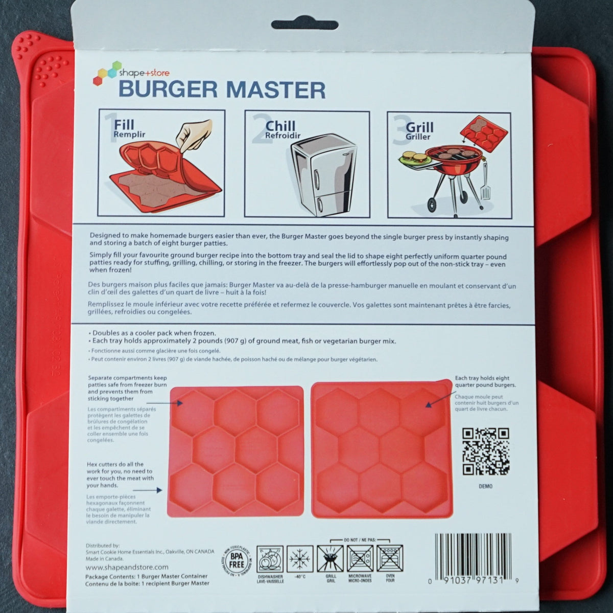 🍔 EasyPortion™ Meal Prep Tray
