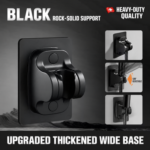 No-Drill Adjustable Shower Holder