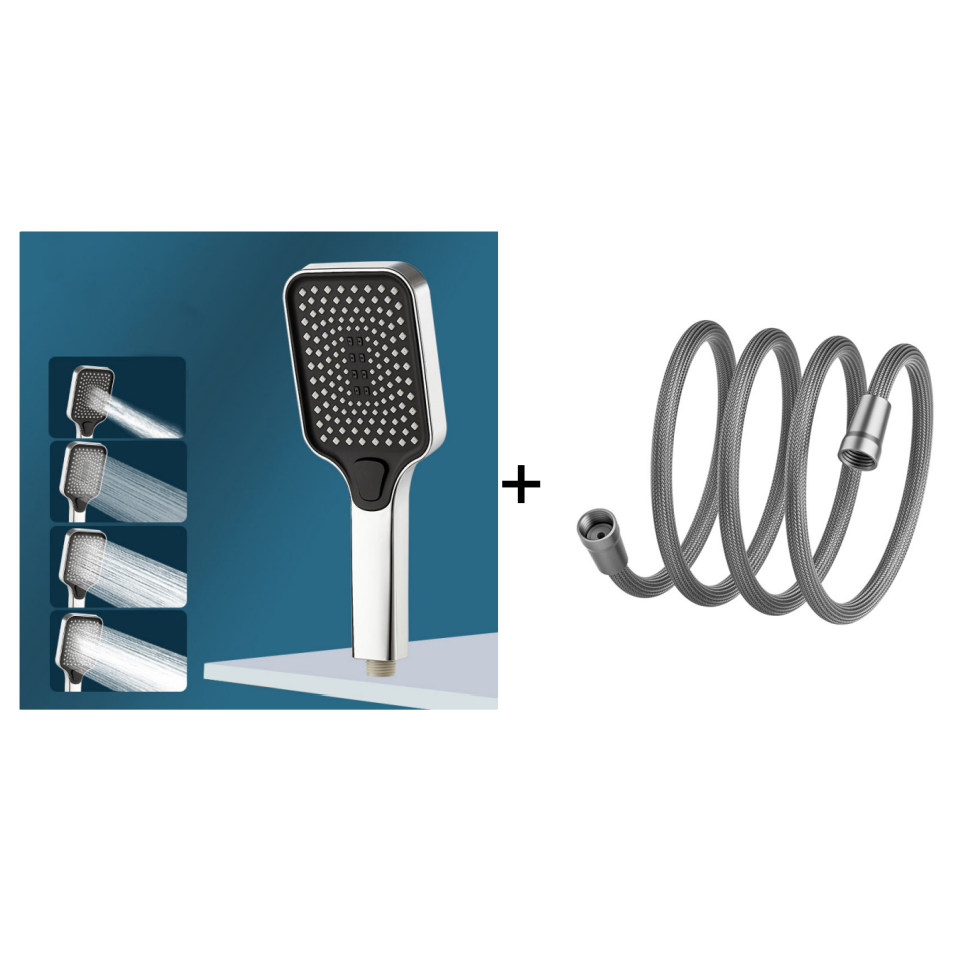 🚿 Enjoy a Spa-Like Shower — 4-Mode Shower Head