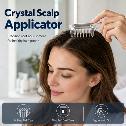 💧 RootRoll™ Scalp Oil Applicator — Precision Application & Massage