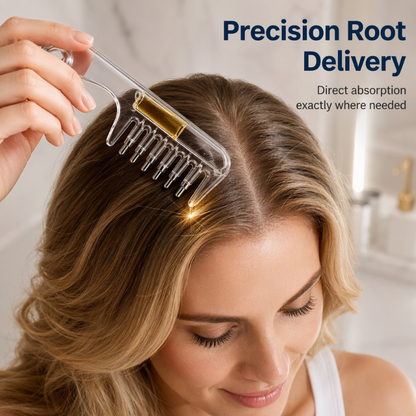 💧 RootRoll™ Scalp Oil Applicator — Precision Application & Massage