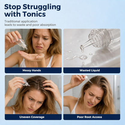 💧 RootRoll™ Scalp Oil Applicator — Precision Application & Massage