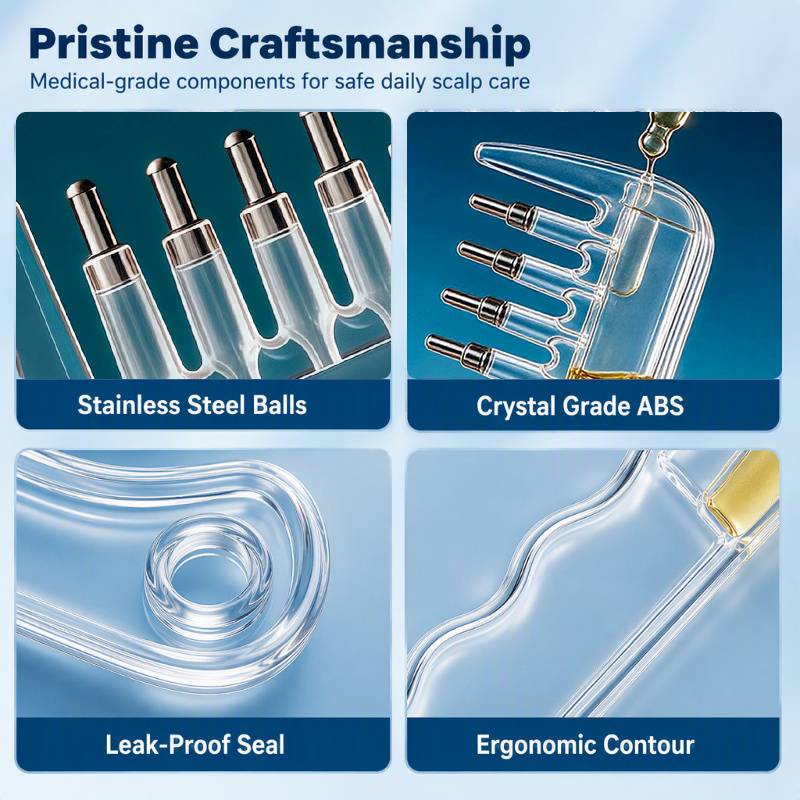 💧 RootRoll™ Scalp Oil Applicator — Precision Application & Massage