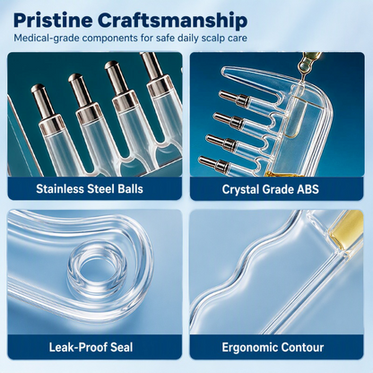 💧 RootRoll™ Scalp Oil Applicator — Precision Application & Massage