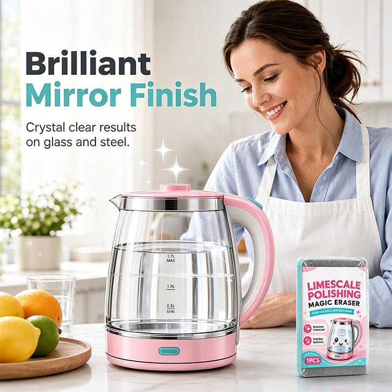 🧽✨Limescale Polishing Magic Eraser Sponge