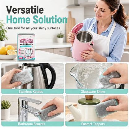 🧽✨Limescale Polishing Magic Eraser Sponge