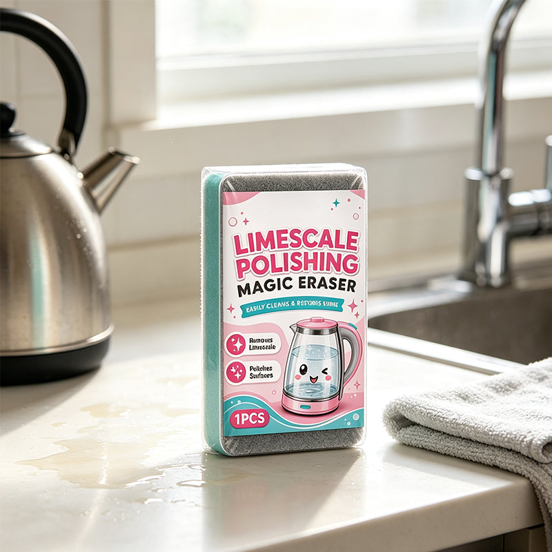 🧽✨Limescale Polishing Magic Eraser Sponge