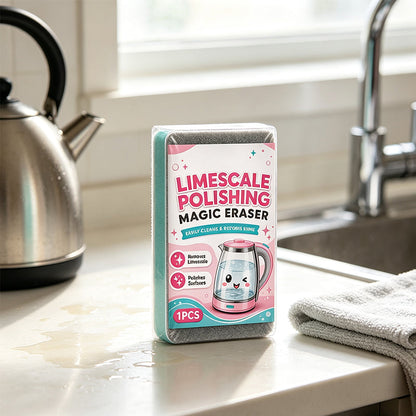 🧽✨Limescale Polishing Magic Eraser Sponge