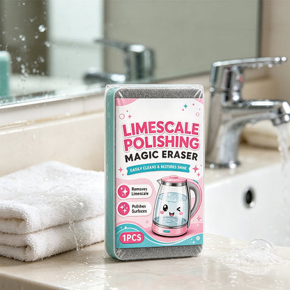 🧽✨Limescale Polishing Magic Eraser Sponge