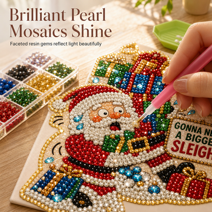 🎄Christmas Pearl Art Ornament Kit – Craft It, Hang It, Gift It ✨ (OFFER)