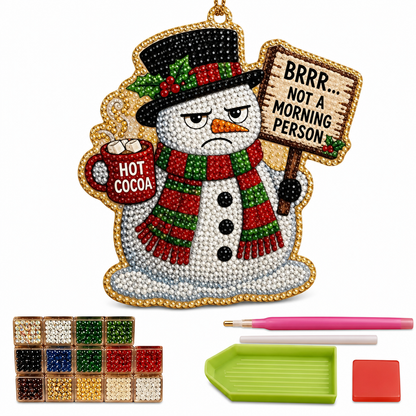 🎄Christmas Pearl Art Ornament Kit – Craft It, Hang It, Gift It ✨ (OFFER)