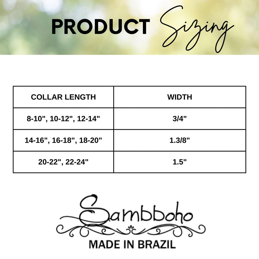 I Do Too Sambboho dog collar (wedding collection)